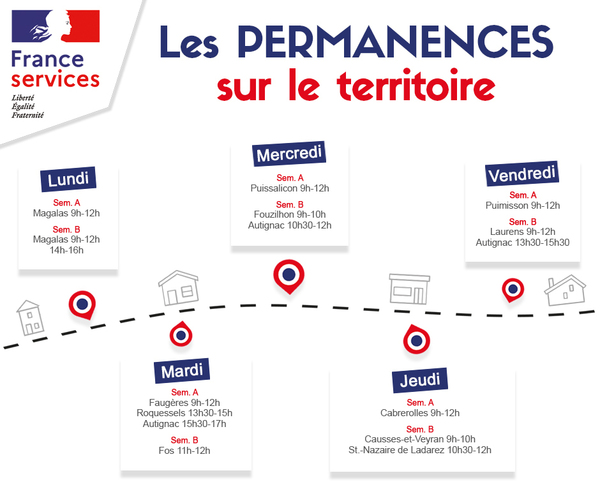 PERMANENCES FRANCE SERVICE